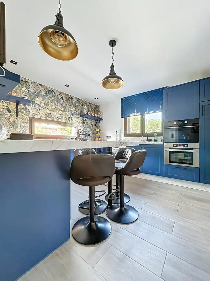 Cocina de Casa o chalet en venta en Vegas del Genil con Aire acondicionado, Jardín privado y Terraza