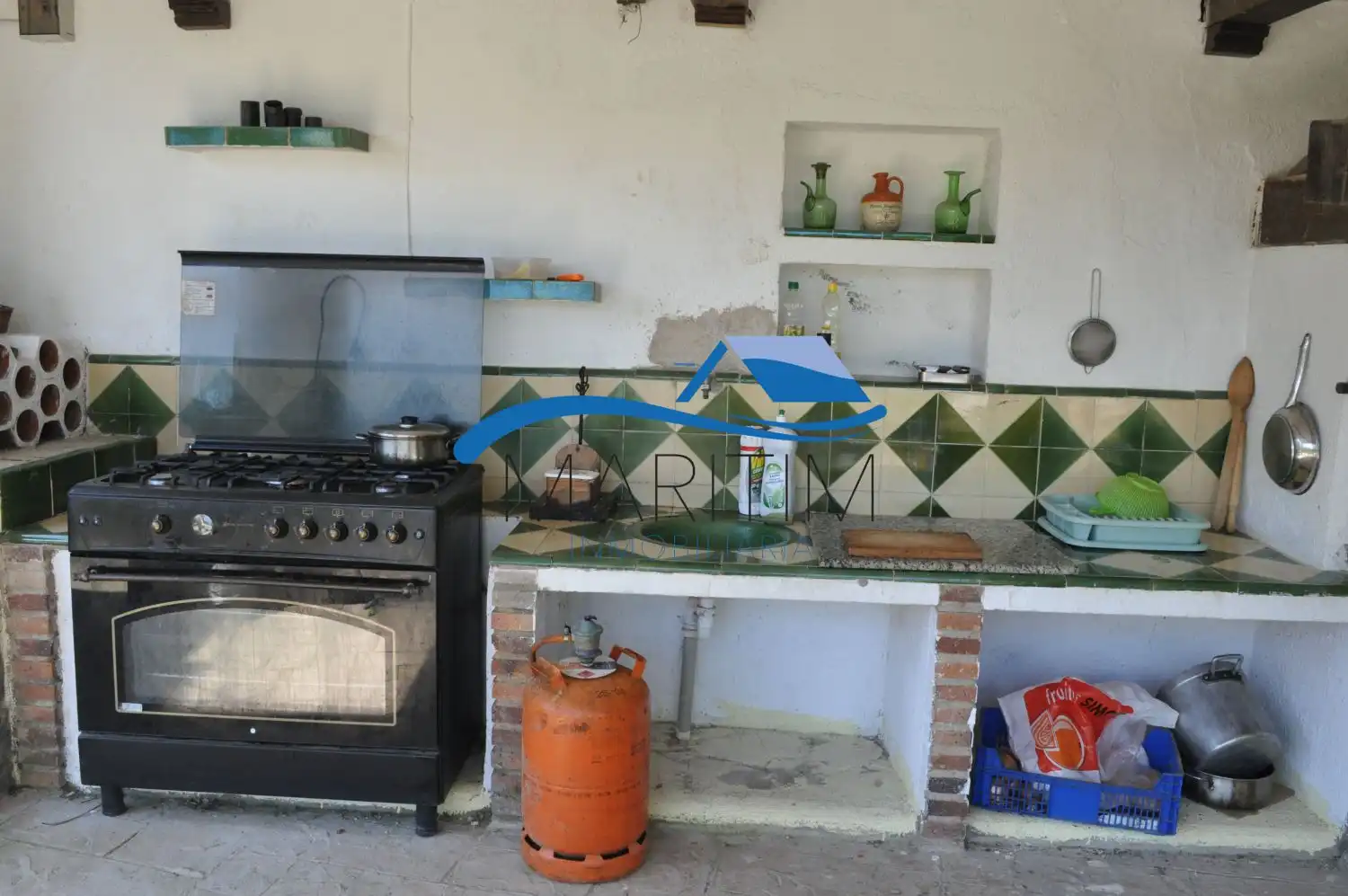 Cuina de Casa o xalet en venda en Lloret de Mar amb Calefacció, Terrassa i Traster