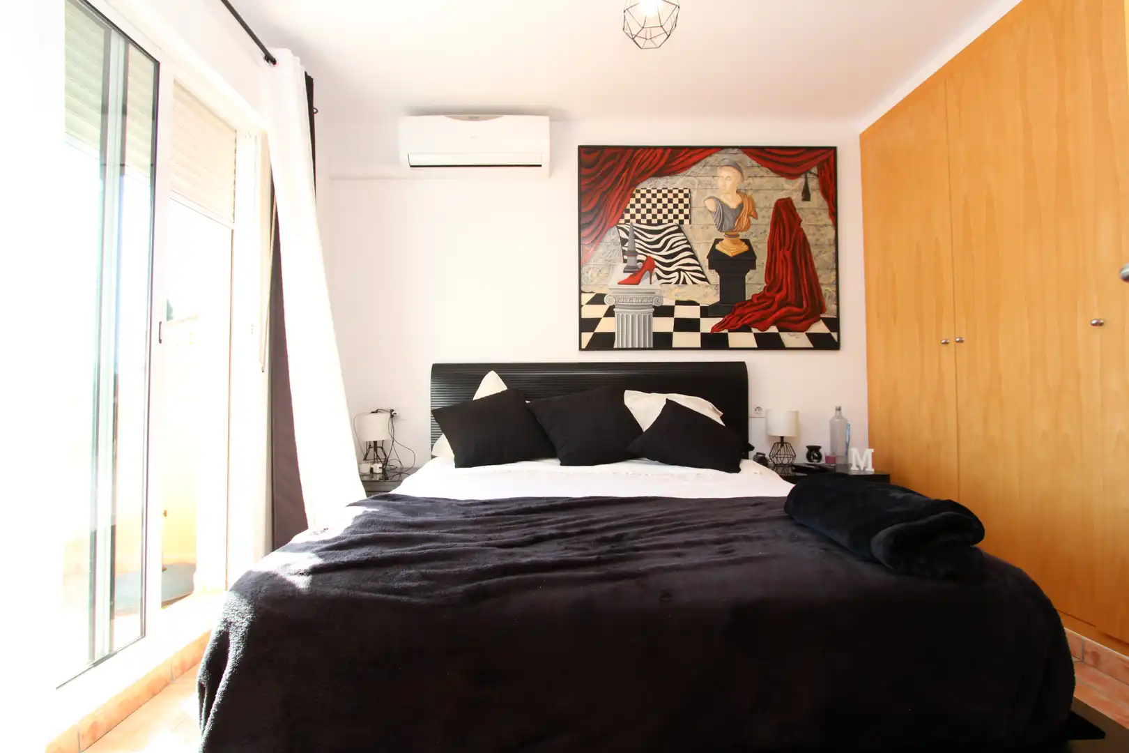 Habitación de Casa adosada en venta en Mont-roig del Camp con Aire acondicionado, Jardín privado y Amueblado