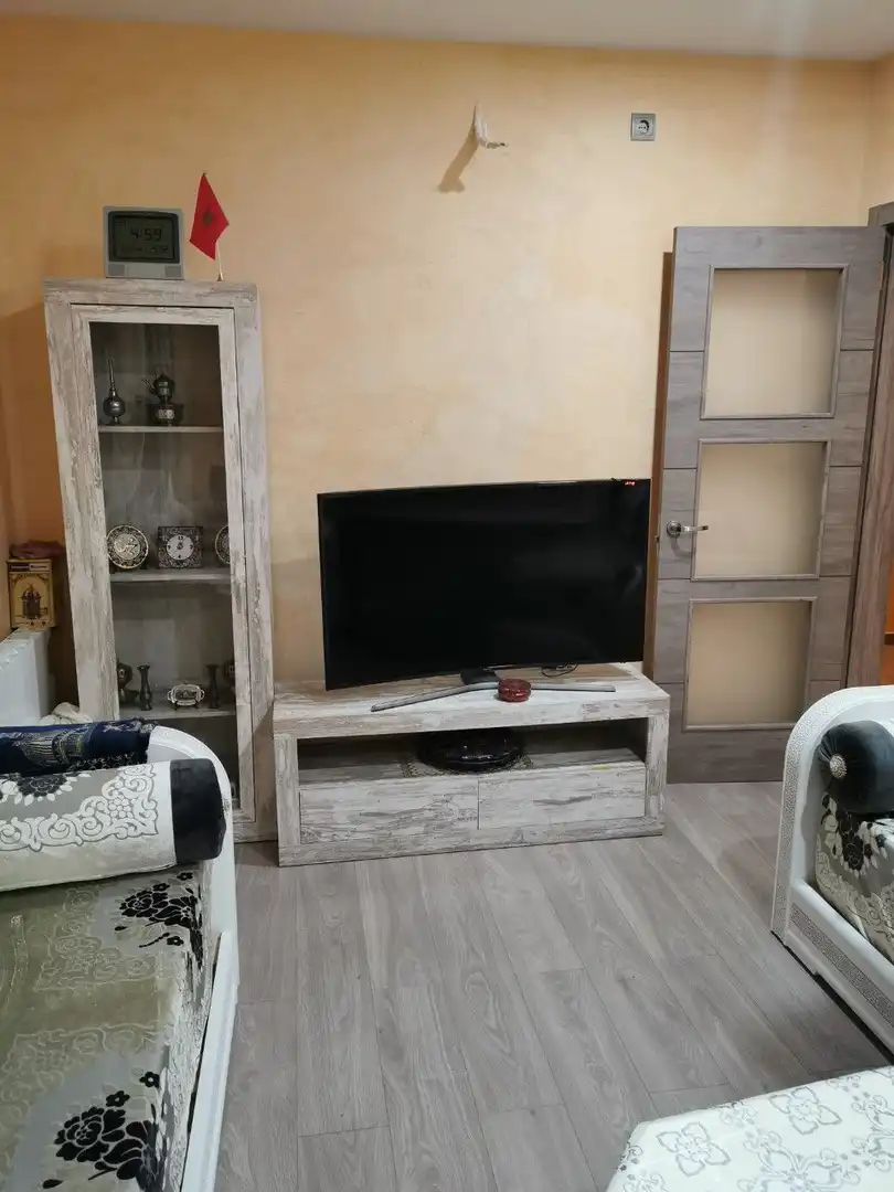 Wohnzimmer von Wohnung zum Verkauf in Mollet del Vallès mit Klimaanlage, Parkett und Abstellraum