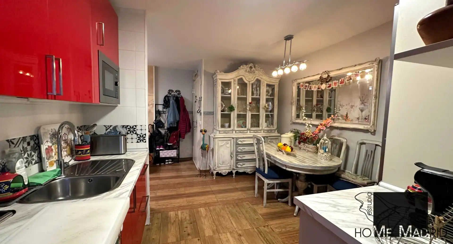 Kitchen of Flat for sale in Madrid  with Air Conditioner and Heating
