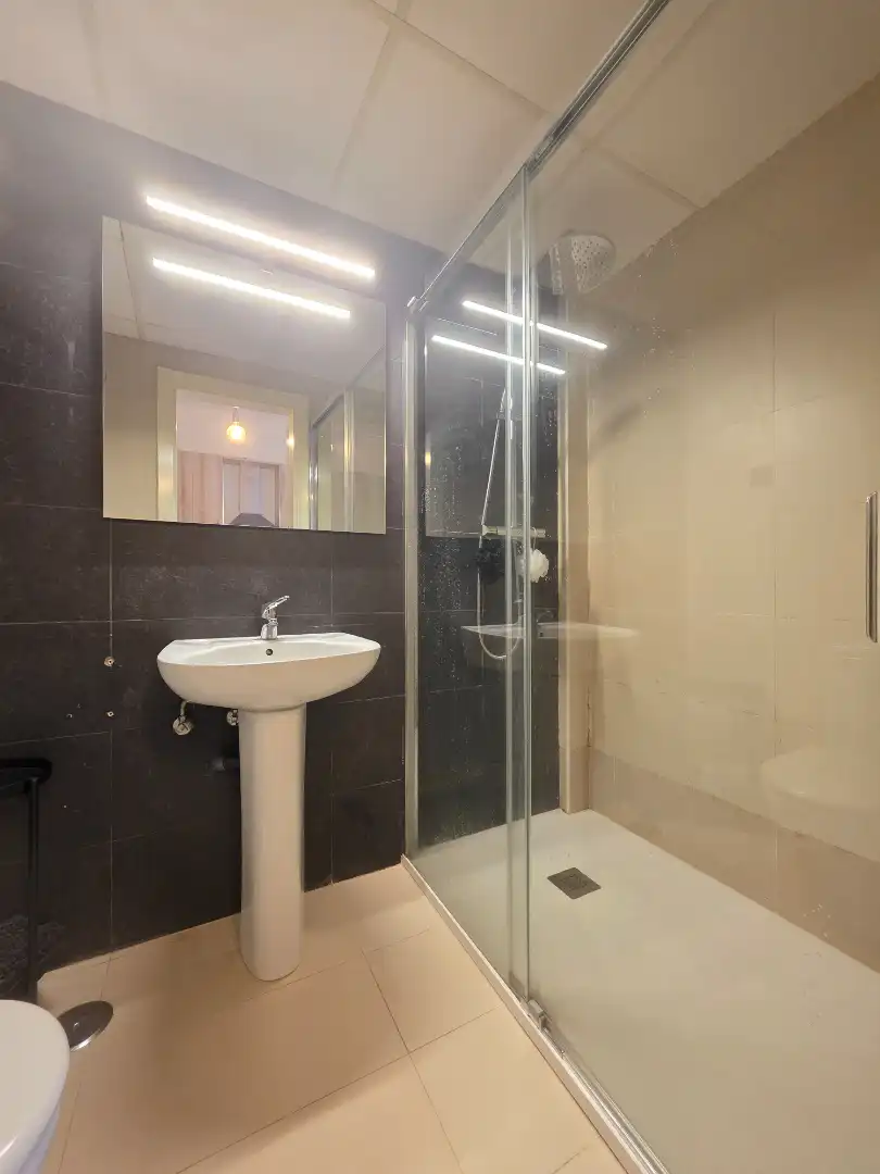 Bathroom of Flat for rent in Madrid  with Air Conditioner, Heating and Furnished