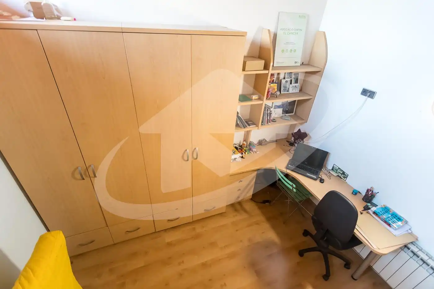 Schlafzimmer von Haus oder Chalet zum Verkauf in Sabadell mit Klimaanlage, Privatgarten und Terrasse