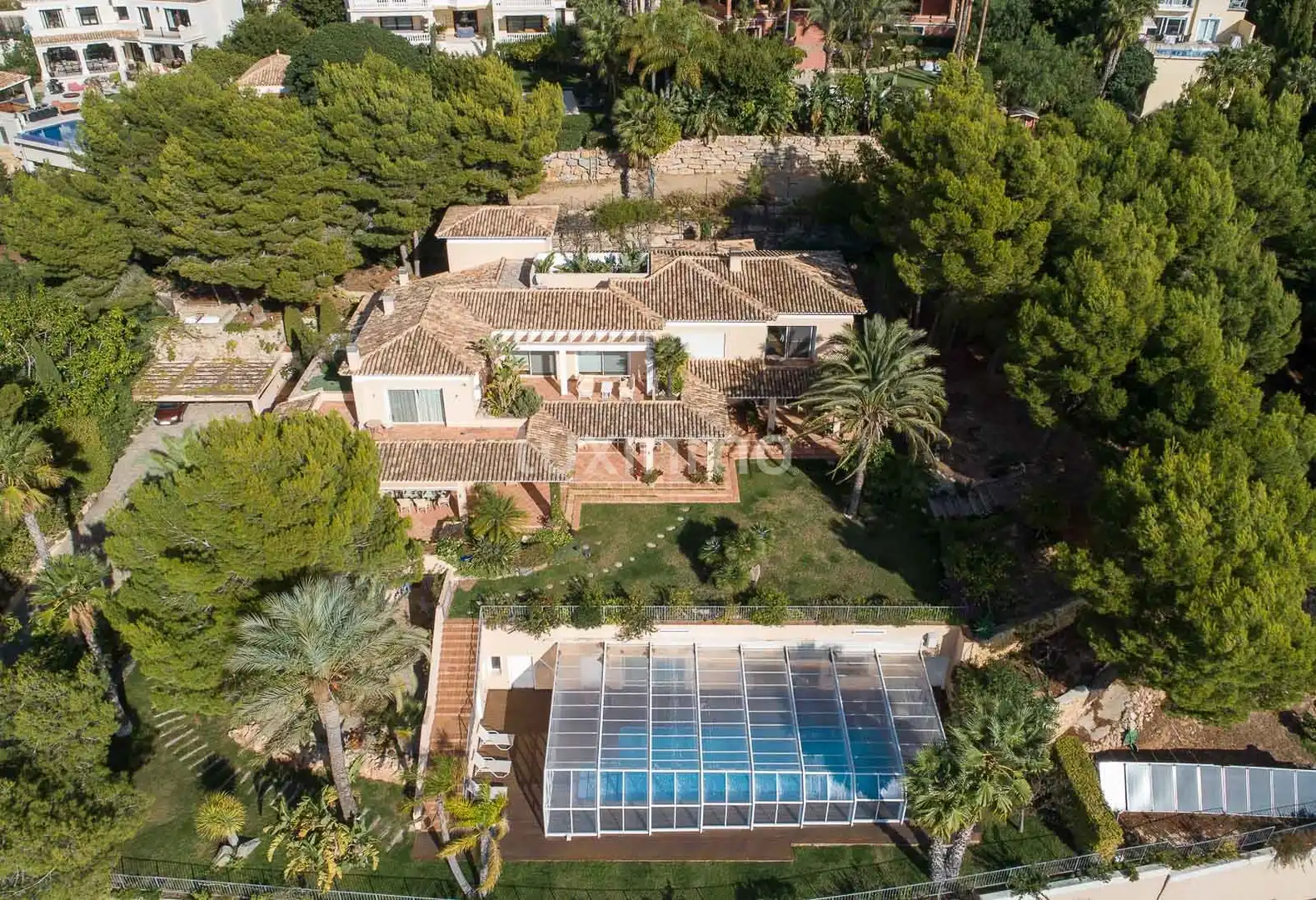 Jardín de Casa o chalet en venta en Altea con Aire acondicionado, Calefacción y Jardín privado