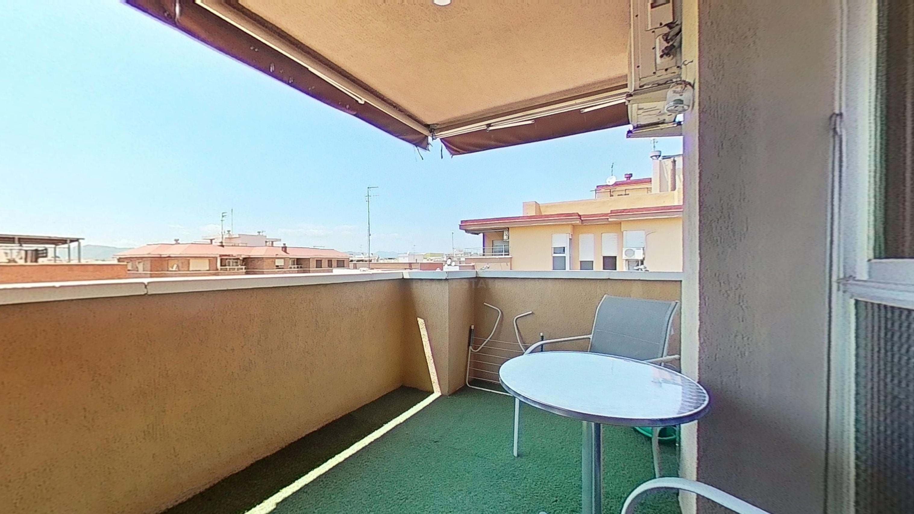 Balcony of Flat for sale in Vila-real  with Air Conditioner, Heating and Terrace