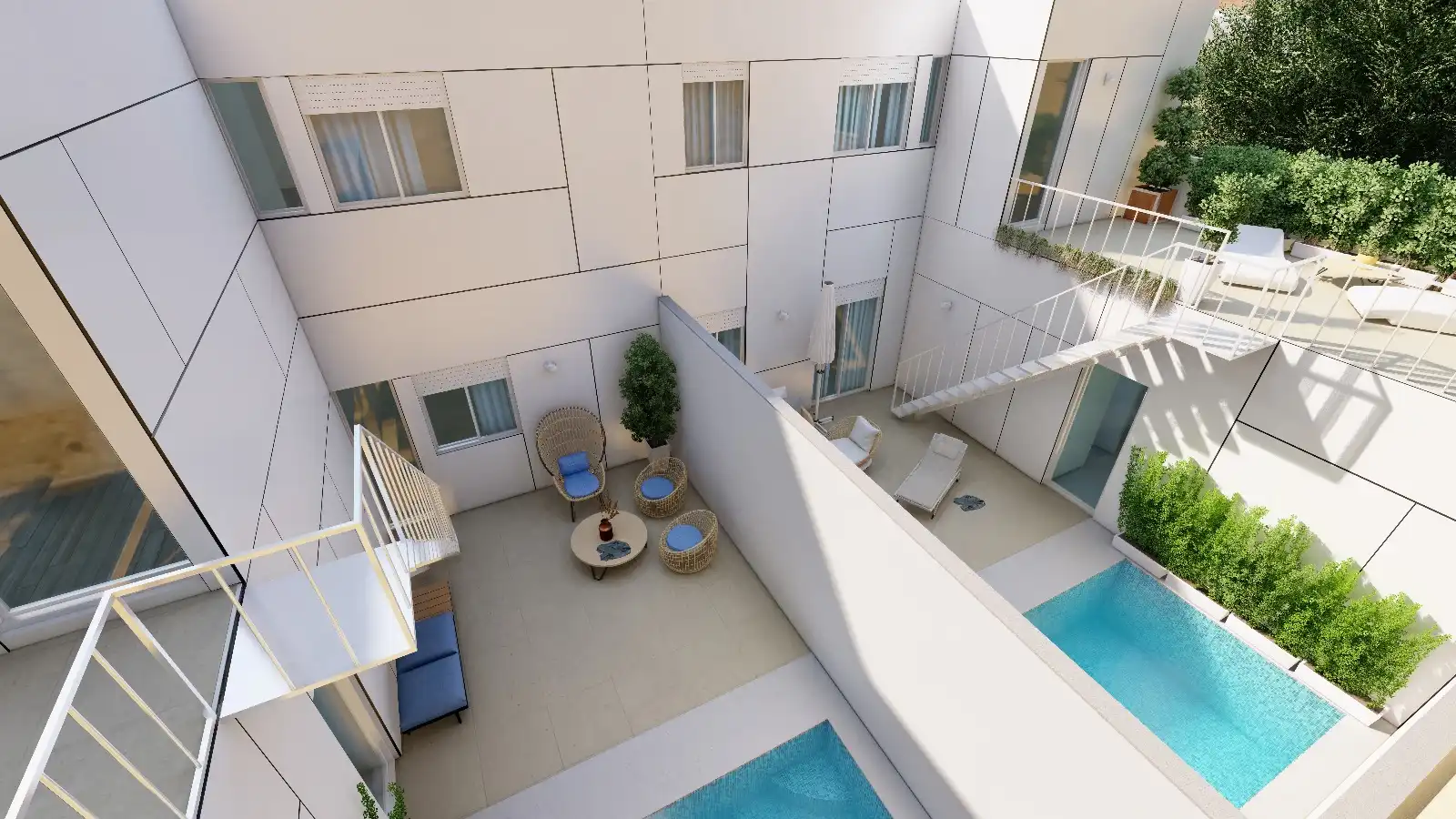Piscina de Casa o xalet en venda en Ciudad Real amb Aire condicionat, Calefacció i Terrassa