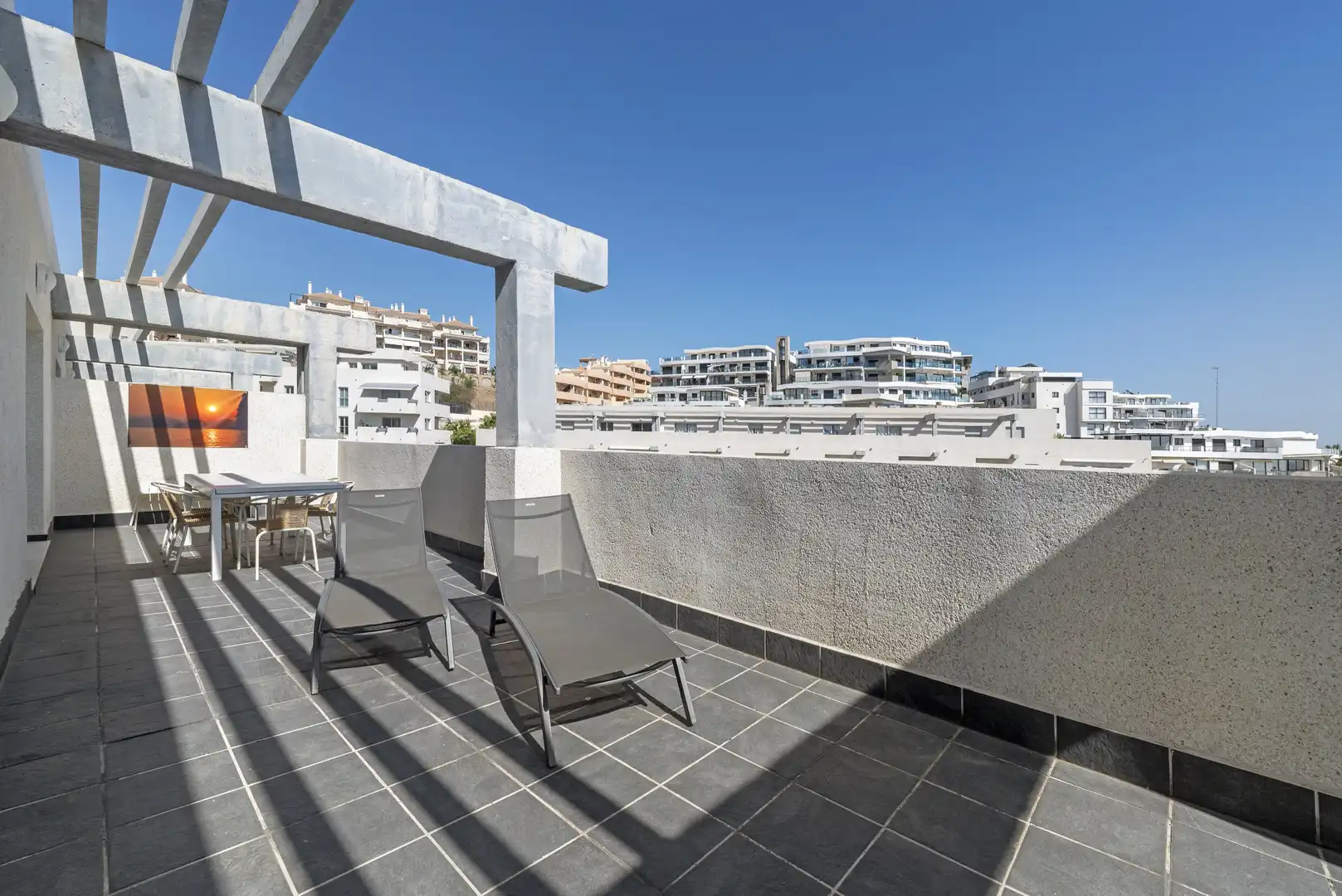 Terrace of Attic for sale in Mijas  with Air Conditioner, Terrace and Swimming Pool