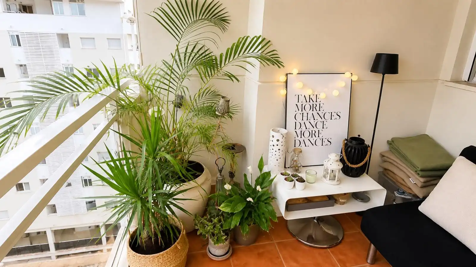Balcony of Flat for sale in Valencia  with Air Conditioner, Heating and Private garden