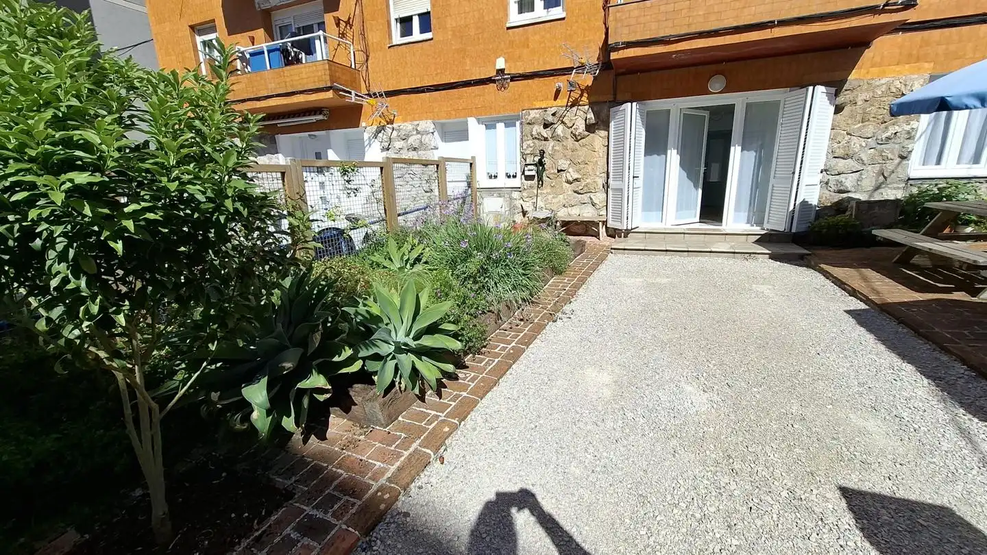 Jardí de Planta baixa de lloguer en Santander amb Calefacció, Jardí privat i Terrassa