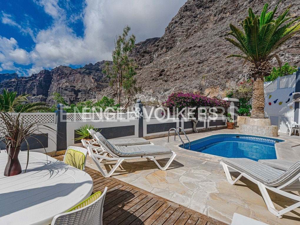 Terrassa de Casa o xalet en venda en Santiago del Teide amb Aire condicionat, Terrassa i Piscina