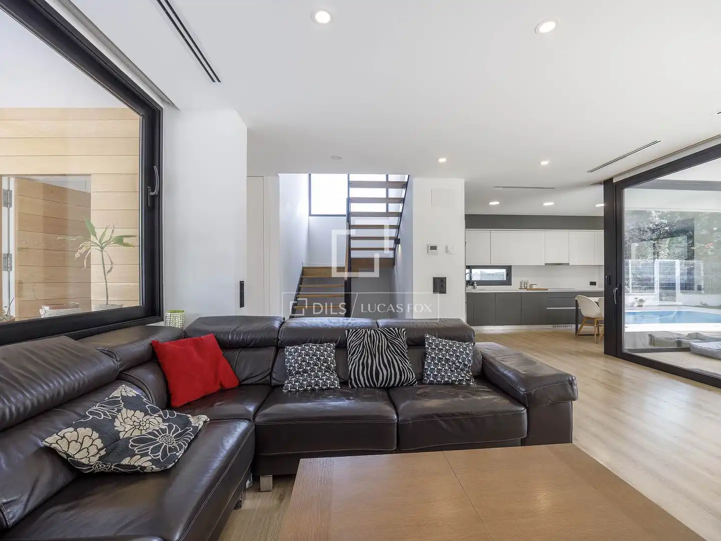 Sala de estar de Casa o chalet en venta en Godella con Aire acondicionado, Calefacción y Jardín privado
