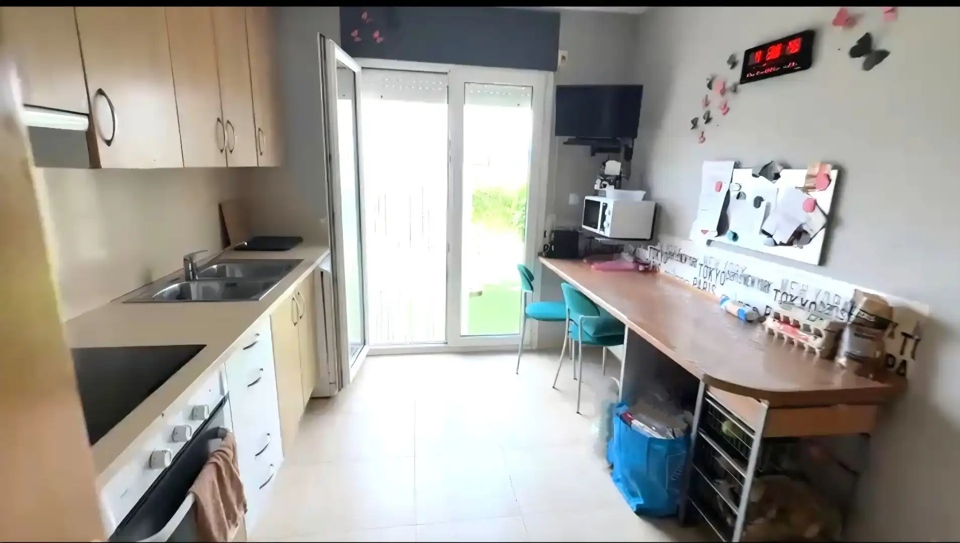 Kitchen of Houses for sale in La Vall d'en Bas  with Air Conditioner, Heating and Terrace