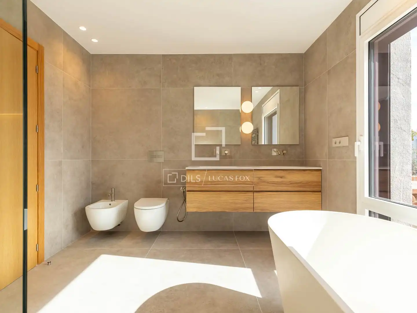 Baño de Casa o chalet en venta en Sant Just Desvern con Aire acondicionado, Jardín privado y Terraza