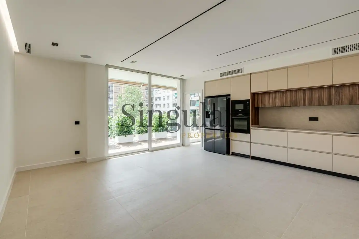 Cocina de Piso en venta en Barcelona con Aire acondicionado, Calefacción y Terraza
