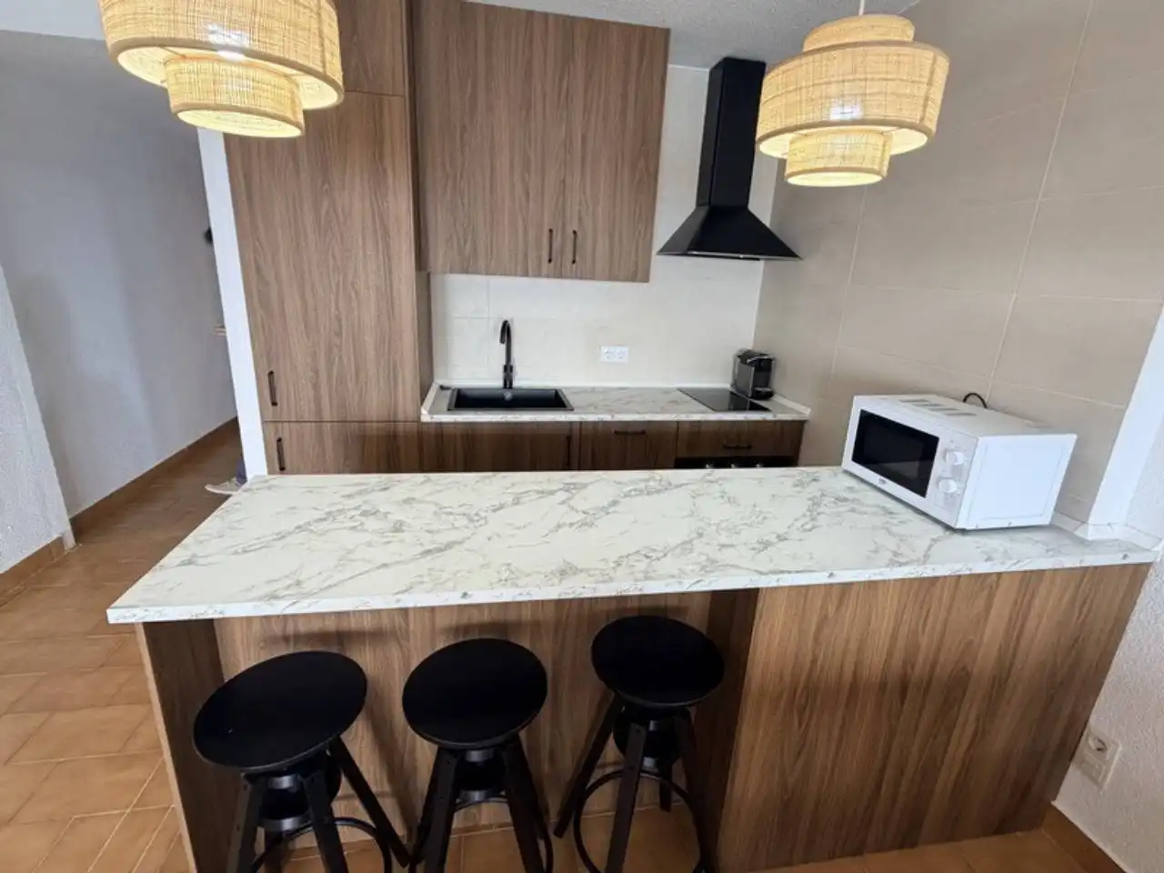Kitchen of Apartments for rent in Almuñécar  with Terrace, Storage room and Furnished