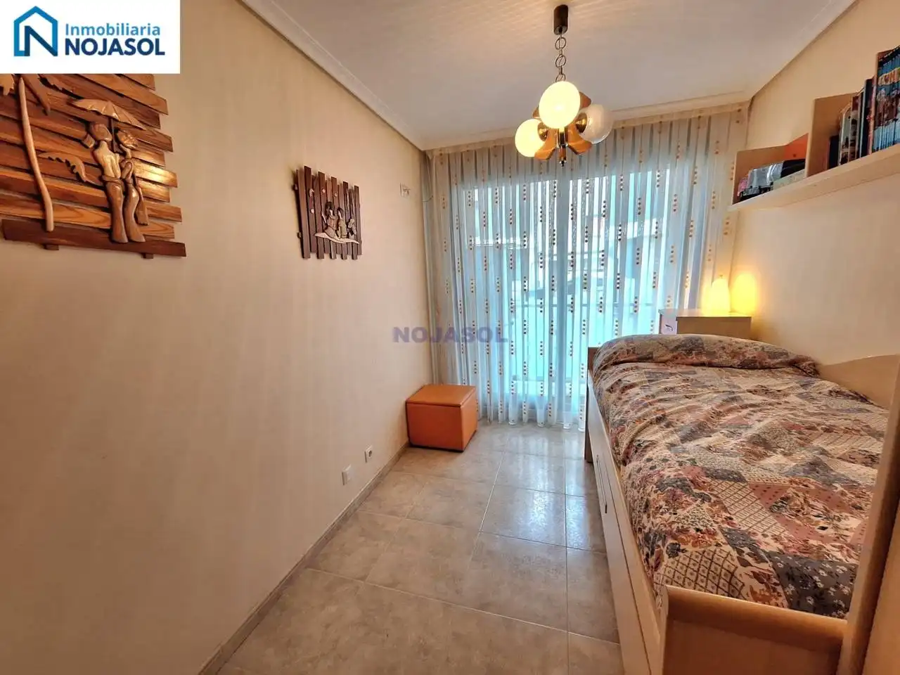 Schlafzimmer von Wohnungen zur Miete in Noja mit Heizung, Privatgarten und Terrasse