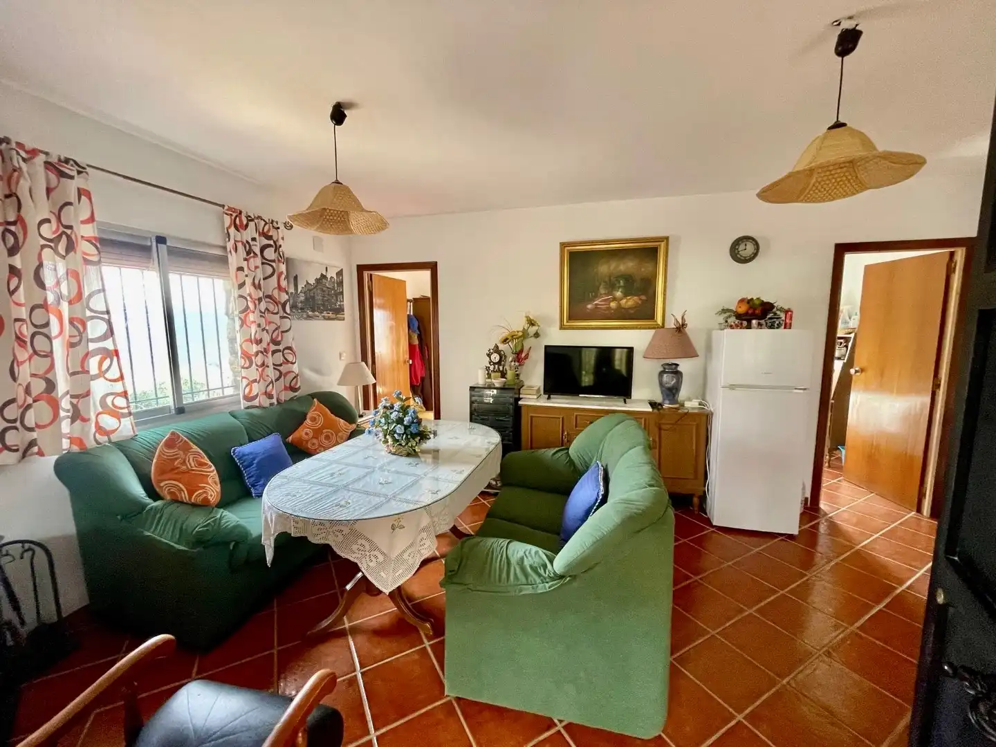 Sala d'estar de Finca rústica en venda en Huelma, Jaén