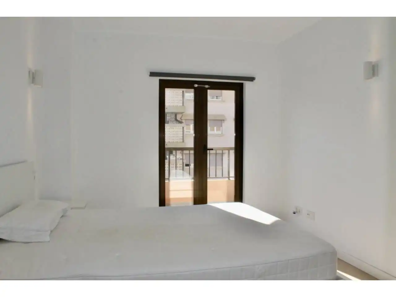 Schlafzimmer von Wohnung zur Miete in  Palma de Mallorca mit Klimaanlage, Heizung und Parkett