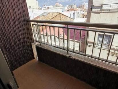 Balcony of Flat for sale in Burriana / Borriana