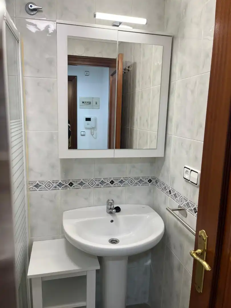 Bany de Planta baixa de lloguer en A Coruña Capital  amb Calefacció, Moblat i Forn