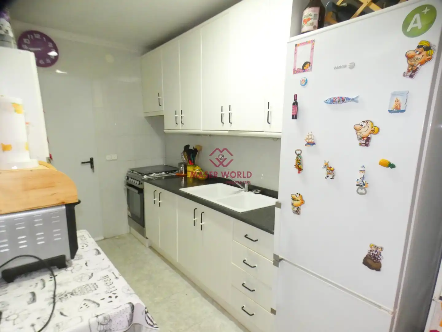 Cocina de Dúplex en venta en Mazarrón con Terraza, Trastero y Amueblado