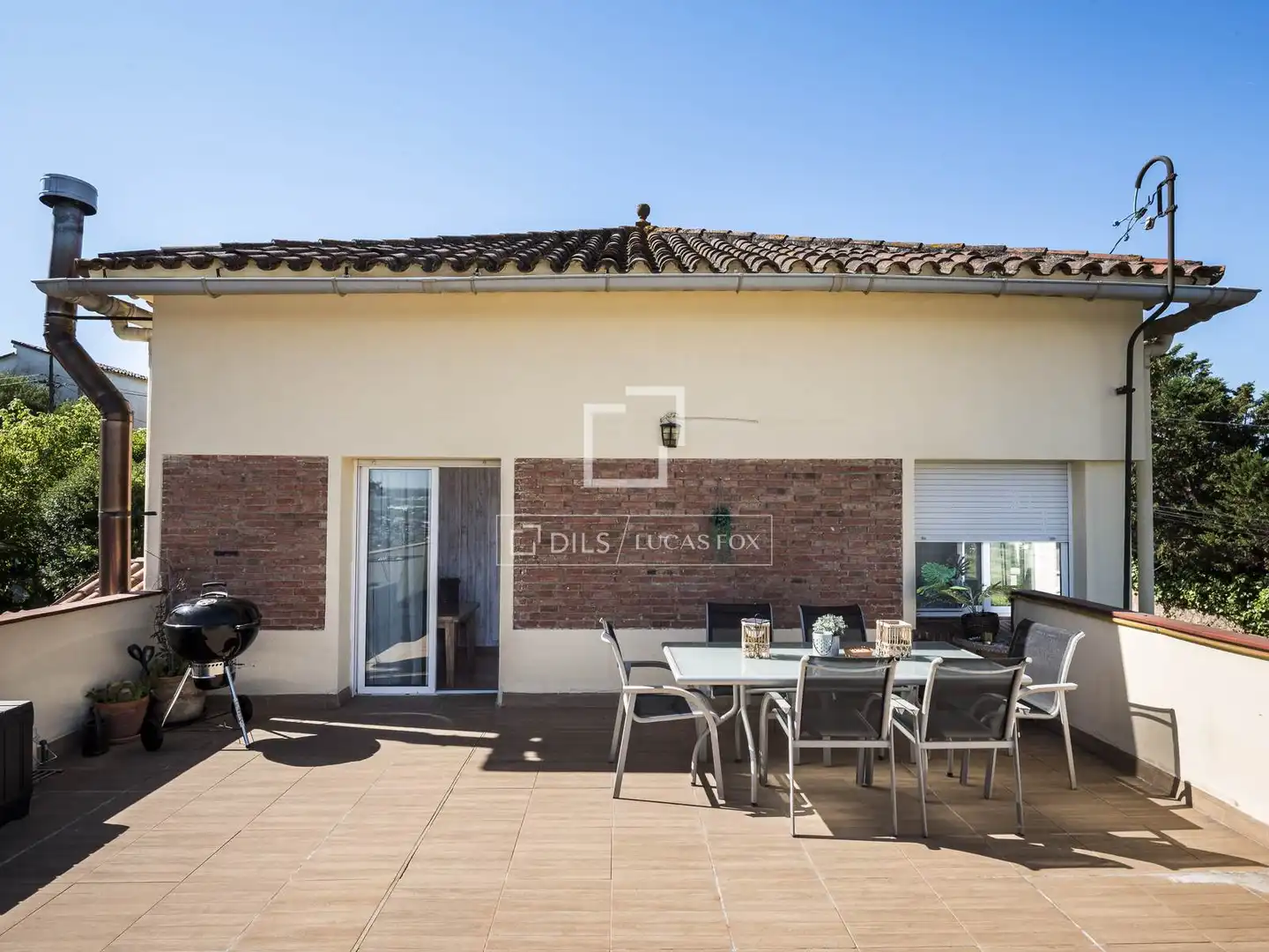 Terraza de Casa o chalet de alquiler en Sant Cugat del Vallès con Aire acondicionado, Calefacción y Terraza