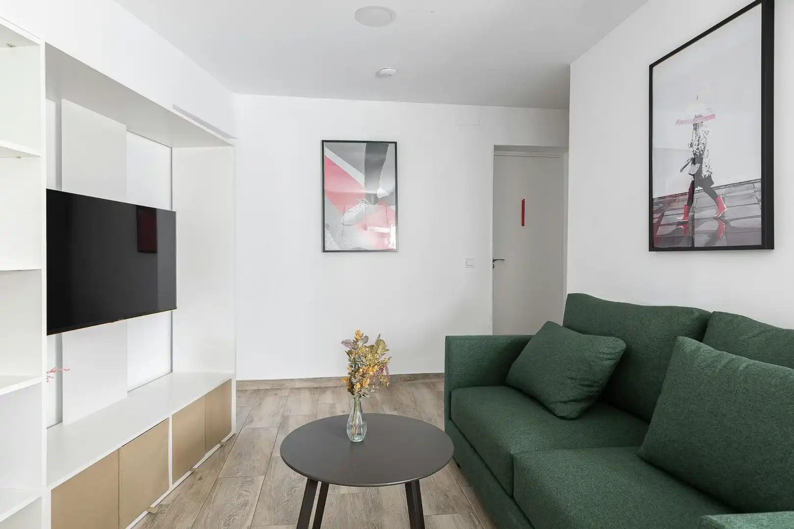Wohnzimmer von Wohnung zur Miete in Getafe mit Klimaanlage, Heizung und Möbliert