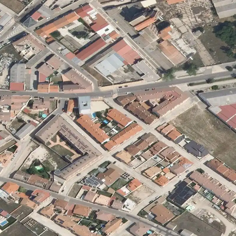 Exterior view of Flat for sale in Íscar, Valladolid