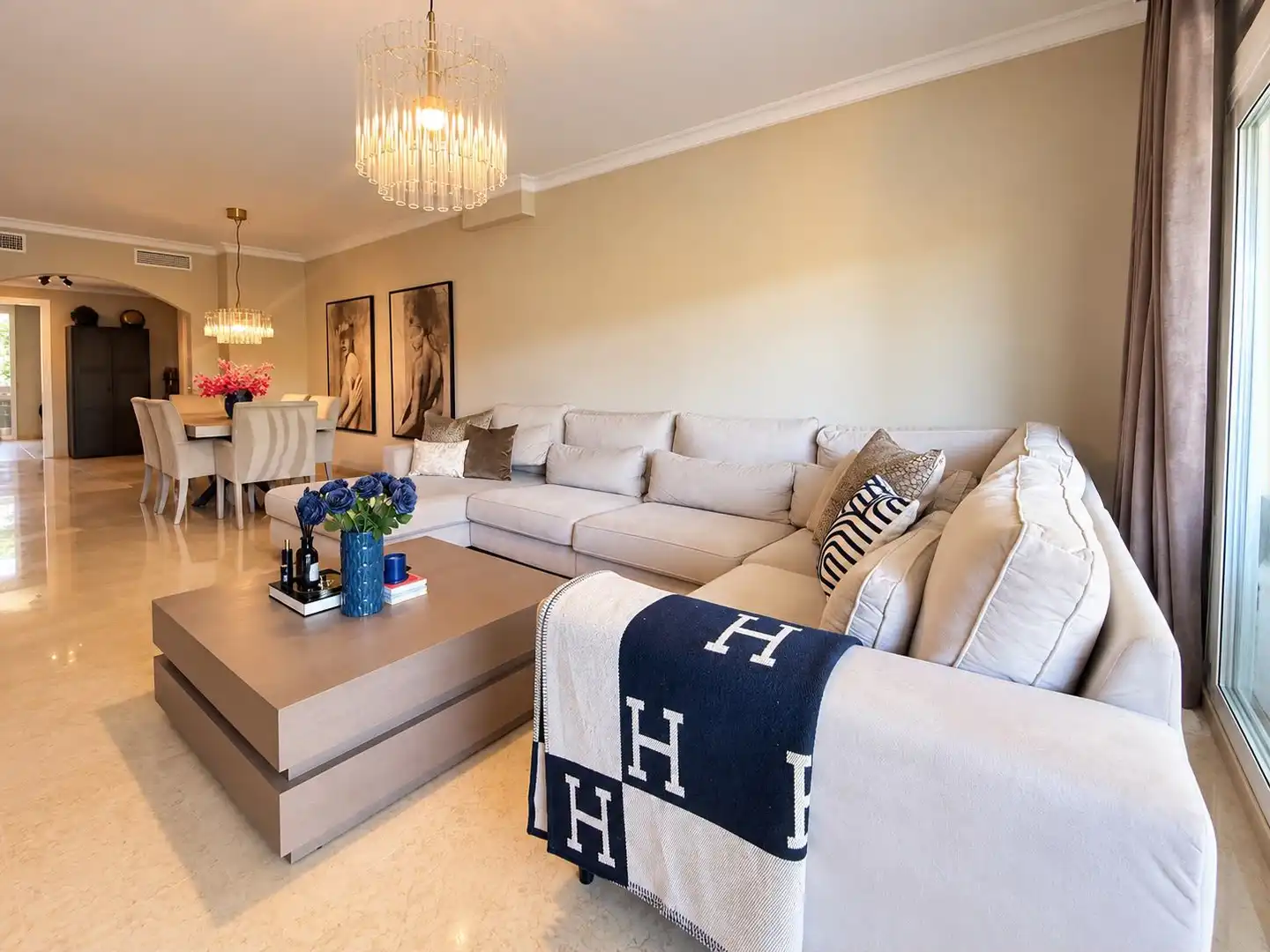 Living room of Flat for sale in Elviria - Cabopino