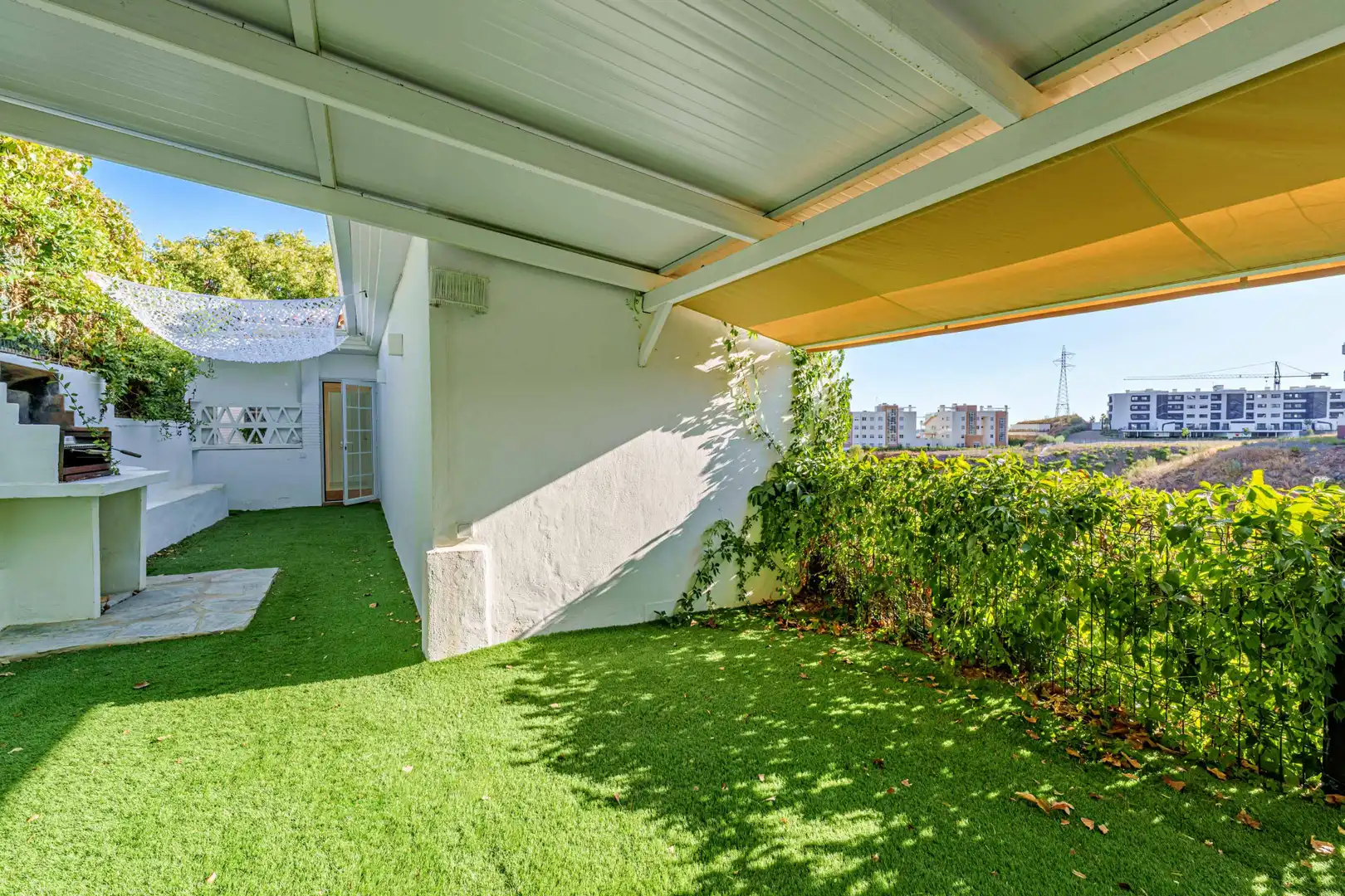 Terrassa de Casa adosada en venda en Benalmádena amb Aire condicionat, Jardí privat i Terrassa
