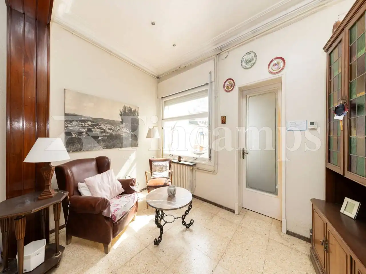 Sala d'estar de Casa o xalet en venda en Sabadell amb Terrassa