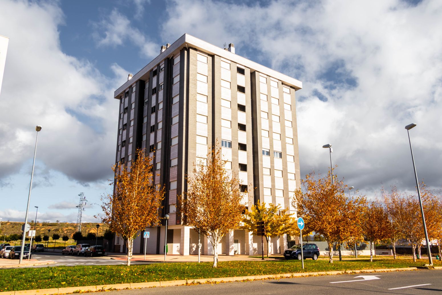 Exterior view of Flat for sale in  Logroño  with Heating, Private garden and Parquet flooring