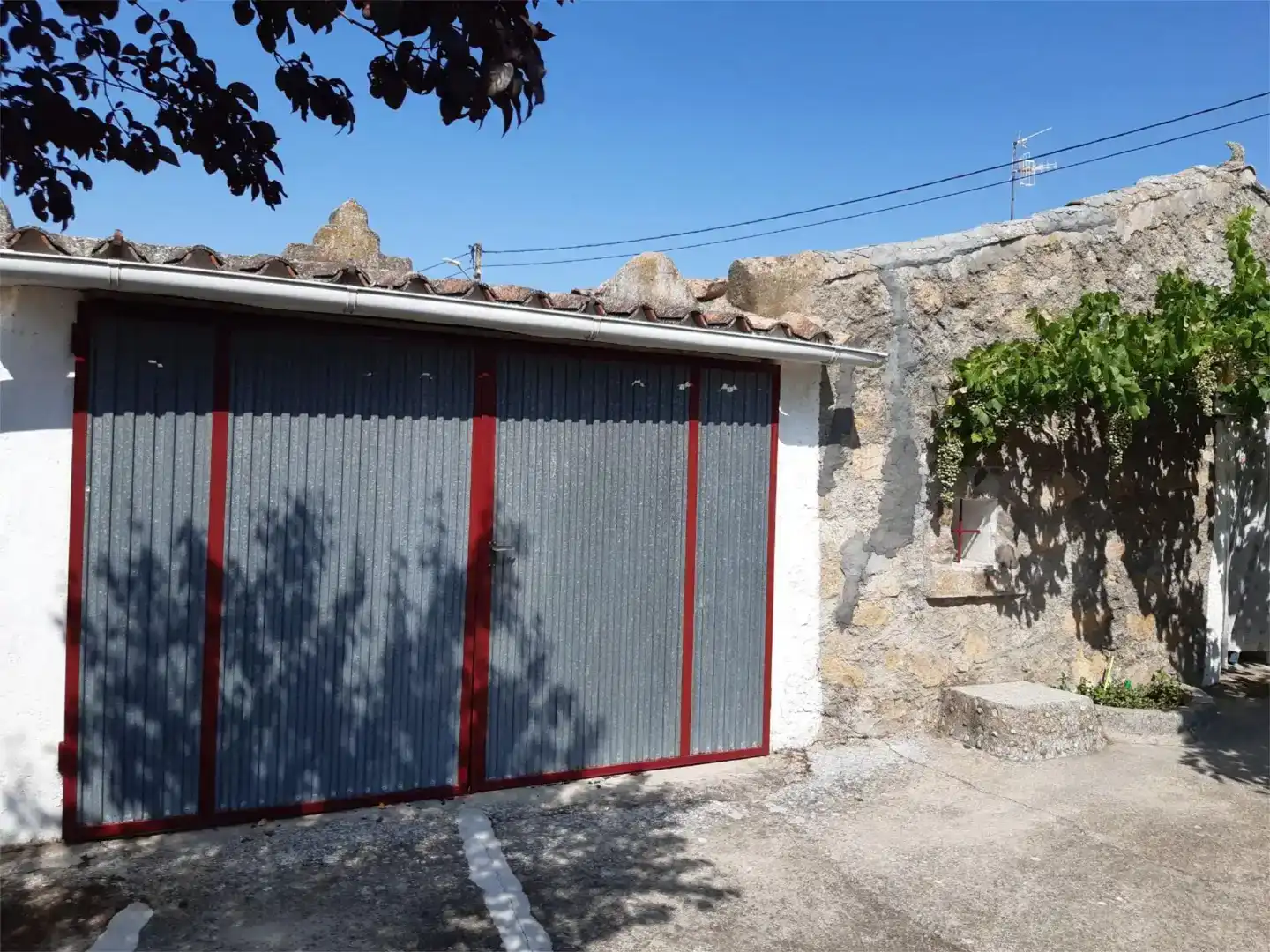 Vista exterior de Planta baixa en venda en Moraleja de Sayago amb Jardí privat