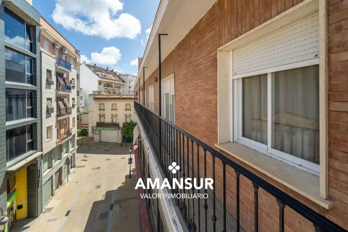 Exterior view of Flat for sale in Huelva  with Heating, Terrace and Storage room