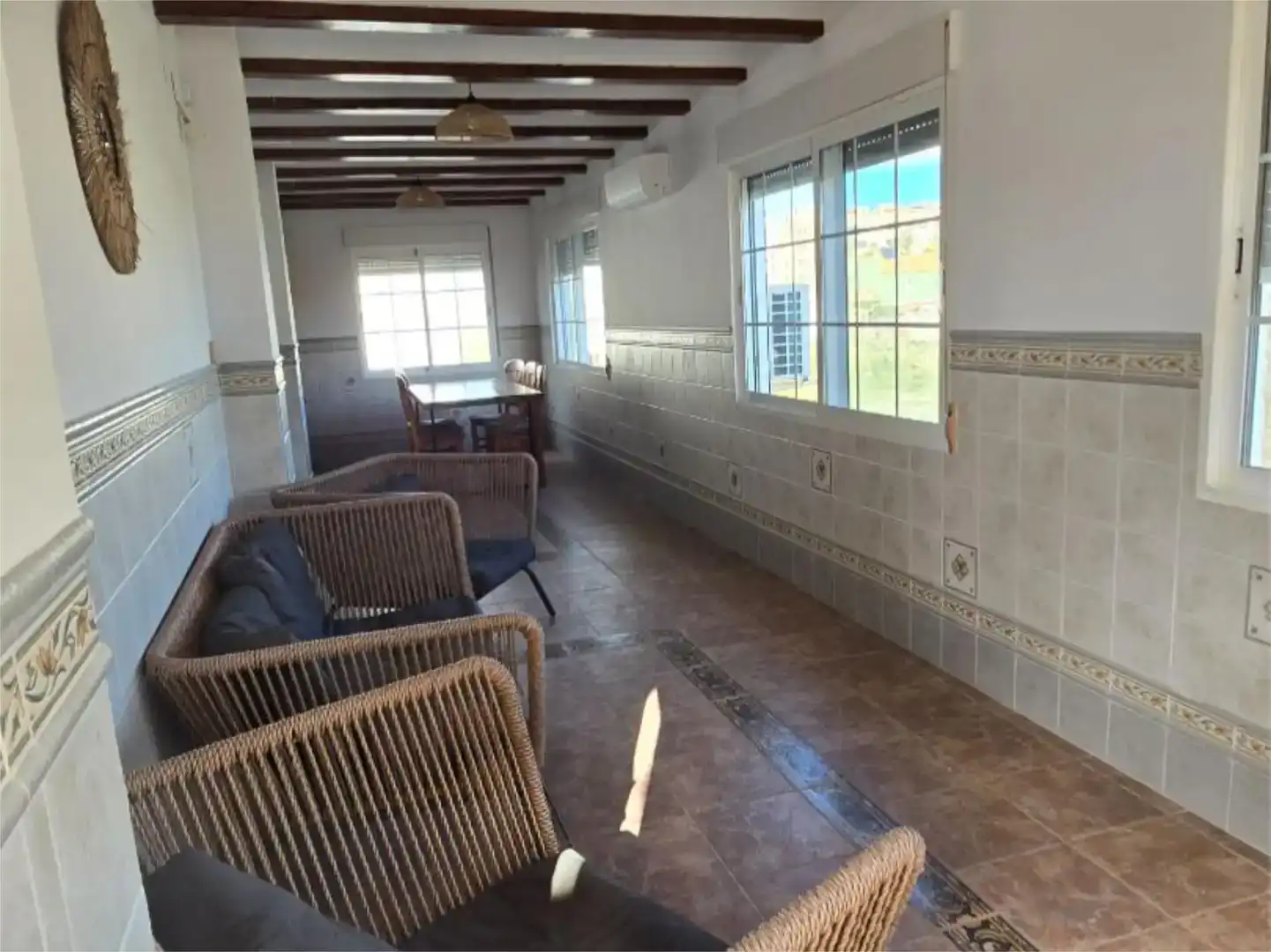 Comedor de Casa o chalet de alquiler en Daimús con Aire acondicionado, Jardín privado y Trastero
