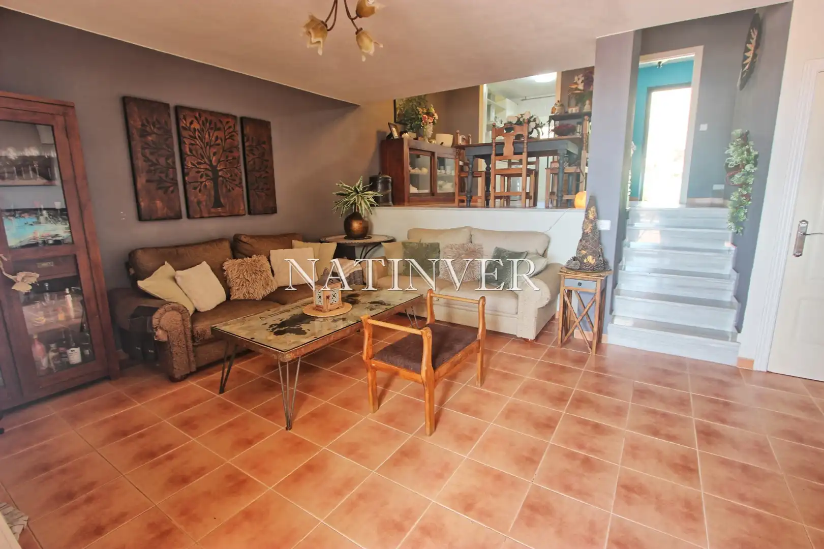 Sala d'estar de Casa adosada en venda en Vélez-Málaga amb Terrassa i Traster
