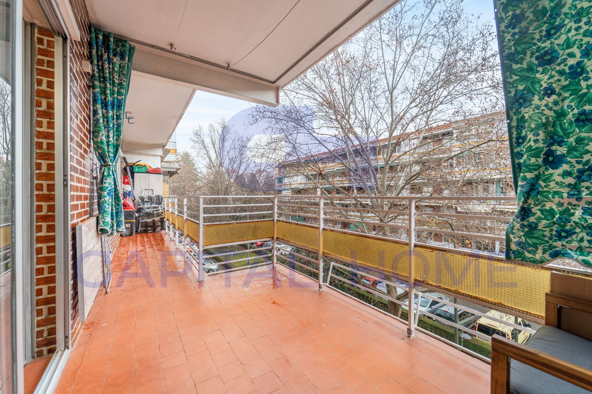 Balcony of Flat for sale in Móstoles  with Heating, Terrace and Furnished