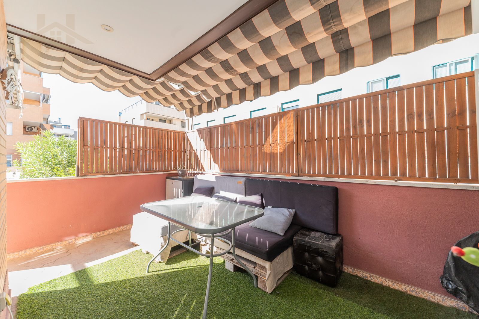Terrace of Flat for sale in Pinto  with Air Conditioner, Heating and Parquet flooring