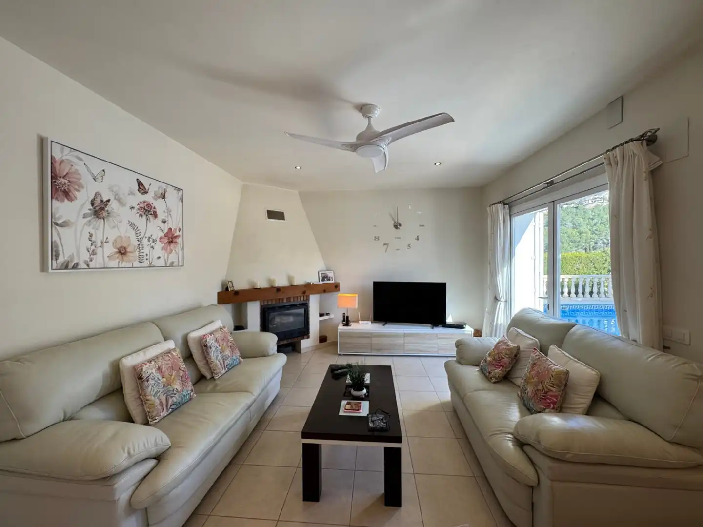 Living room of Houses for sale in Benissa  with Air Conditioner, Heating and Private garden