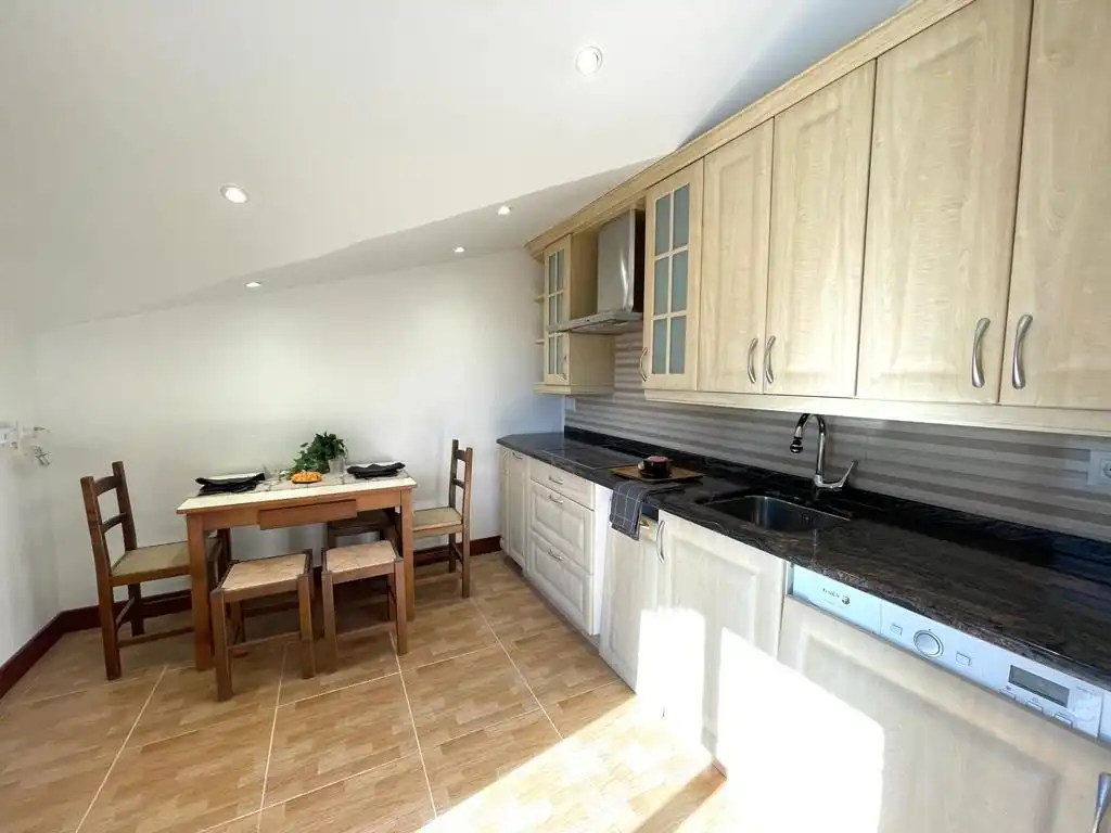 Cocina de Finca rústica en venta en Amezketa con Calefacción, Jardín privado y Terraza