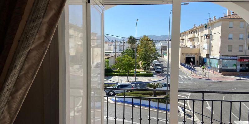 Exterior view of Flat for sale in Nerja  with Air Conditioner and Balcony