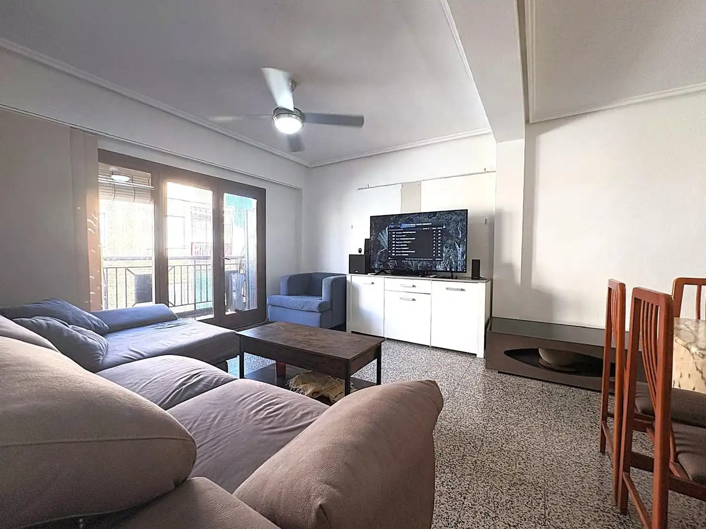 Sala de estar de Piso en venta en Paterna con Aire acondicionado, Amueblado y Balcón