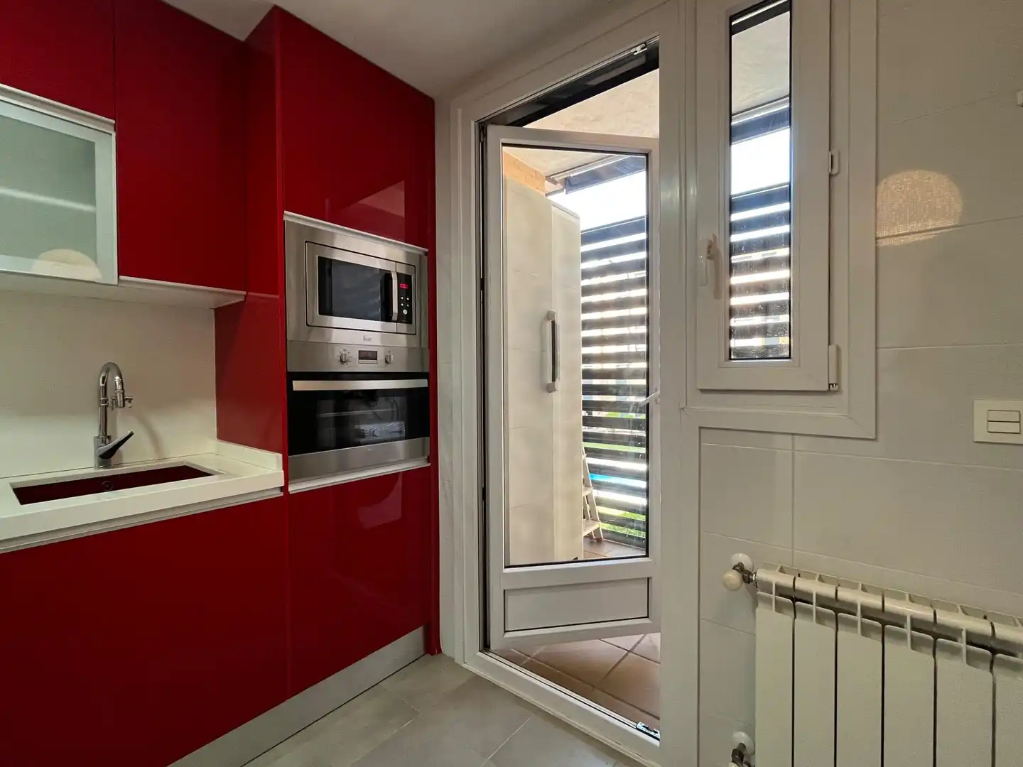 Kitchen of Flat for rent in Rivas-Vaciamadrid  with Heating, Private garden and Terrace