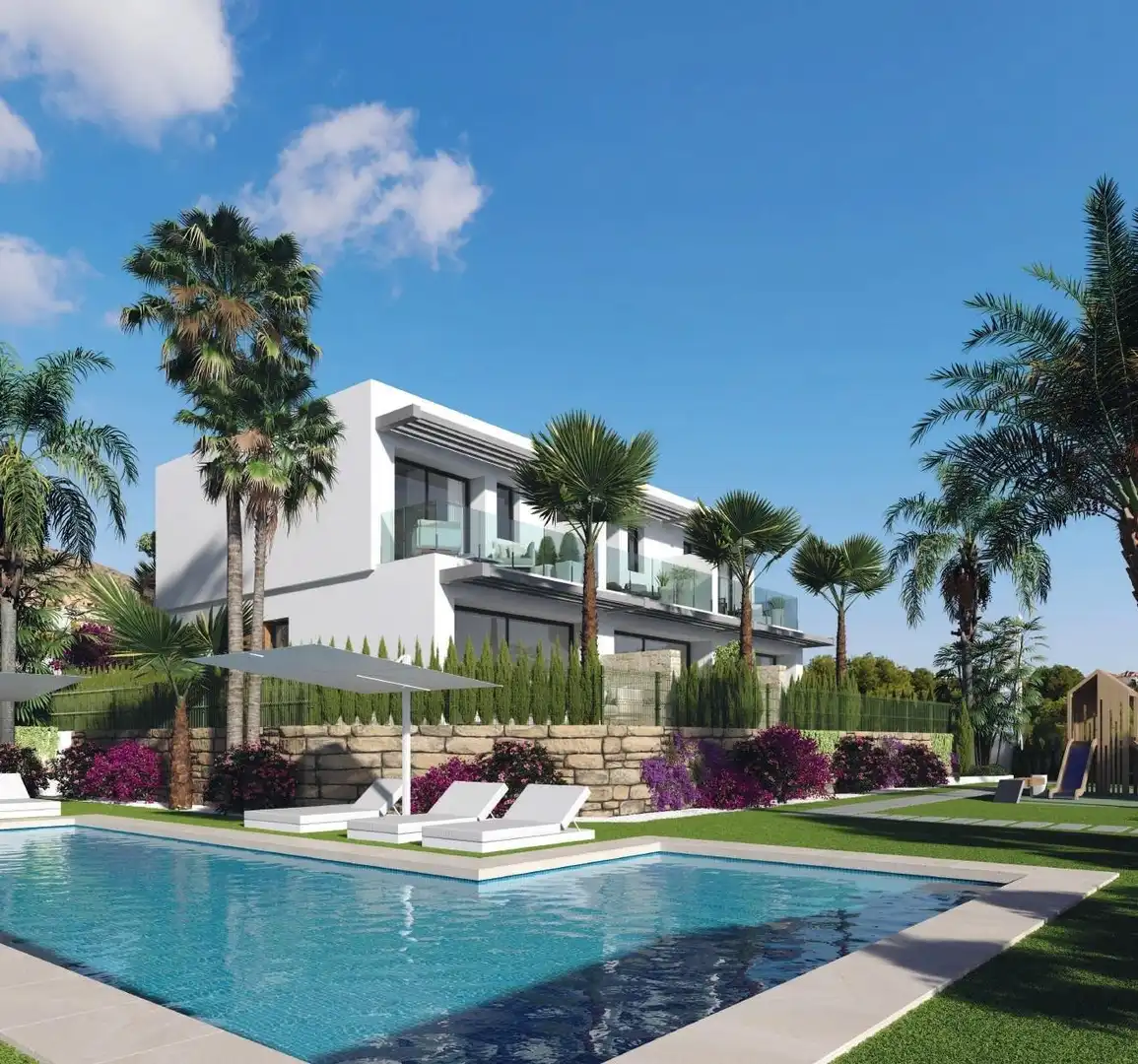 Adosado con terraza en venta en Finestrat Pueblo
