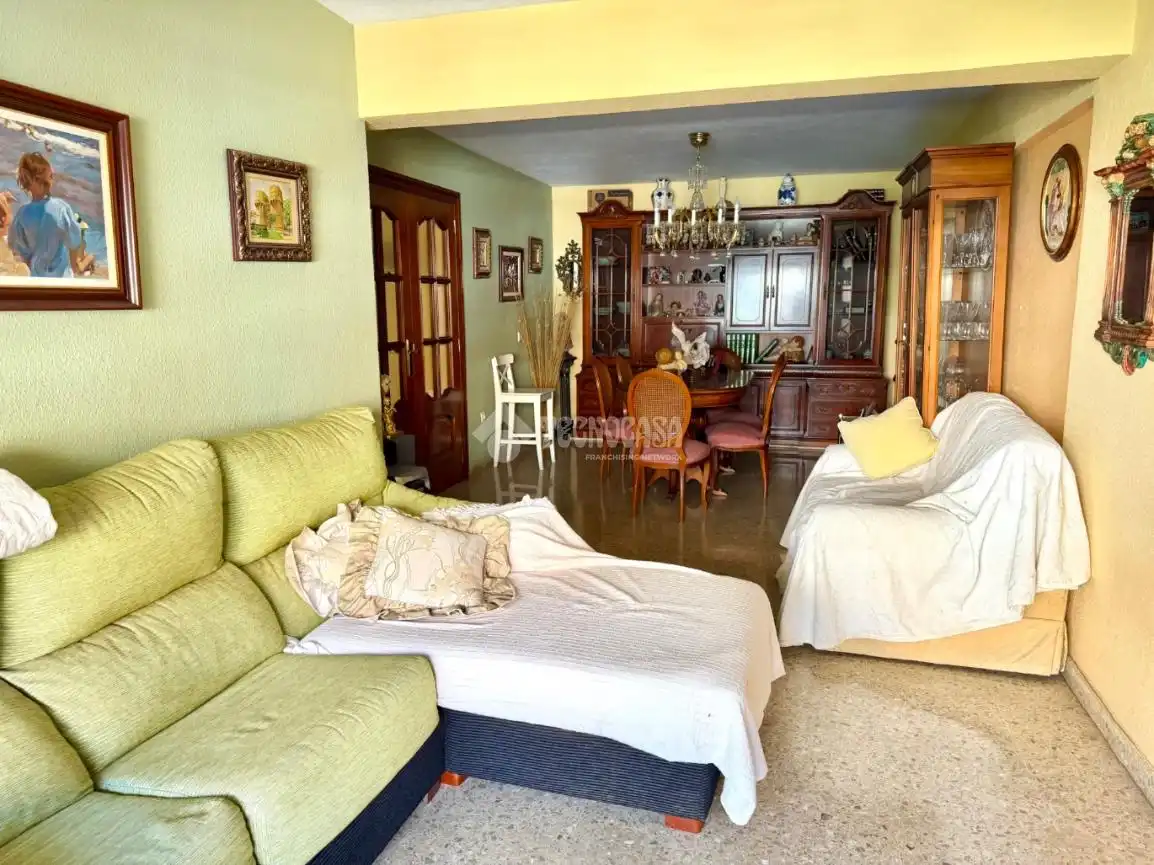 Sala de estar de Piso en venta en Valencia con Aire acondicionado y Balcón