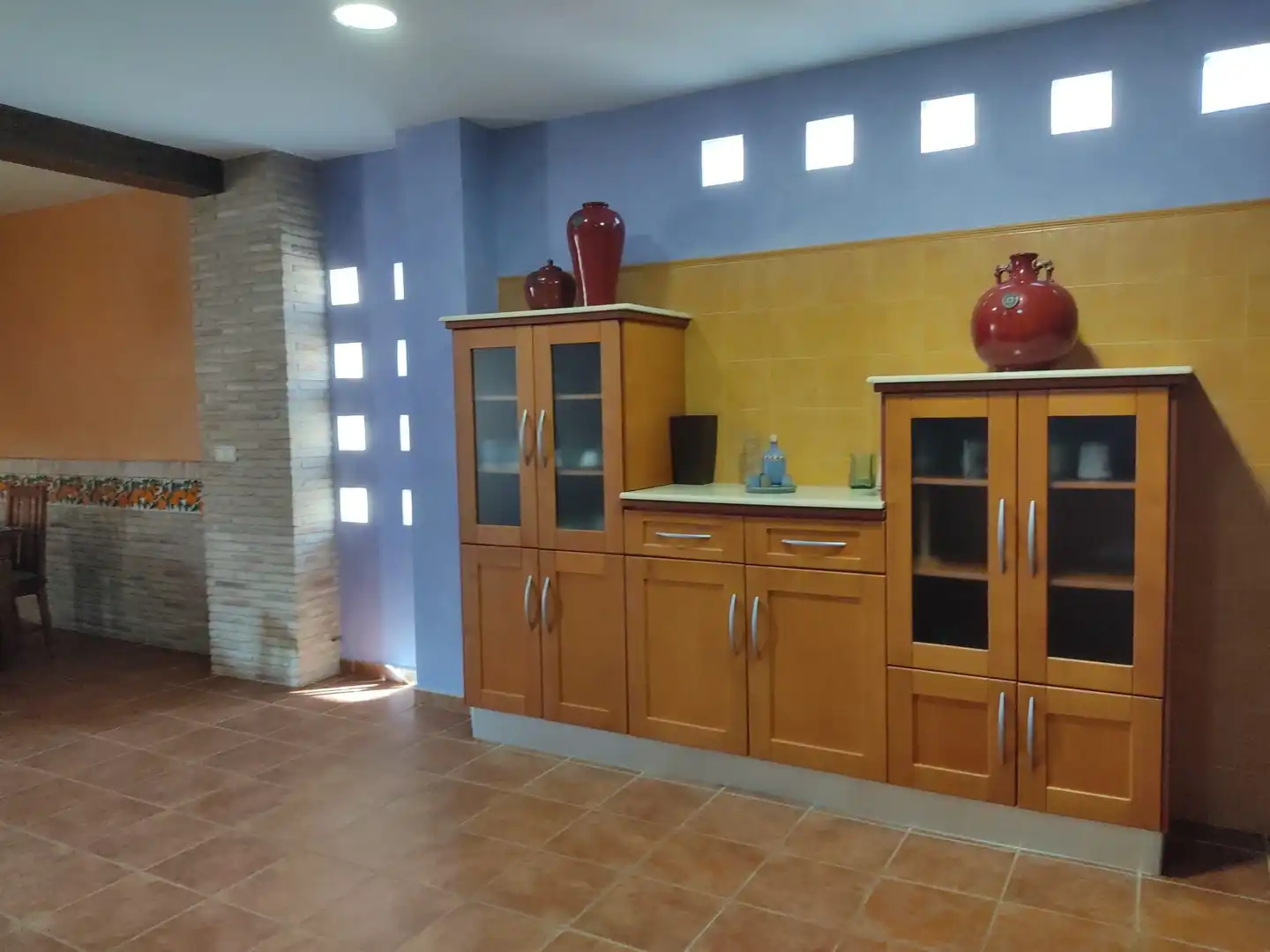 Cuina de Casa o xalet en venda en Puerto Lumbreras amb Traster, Moblat i Forn
