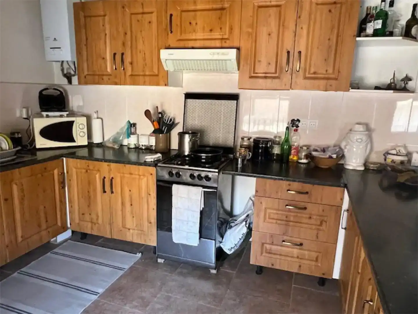 Cocina de Casa adosada en venta en Zarra con Aire acondicionado y Balcón