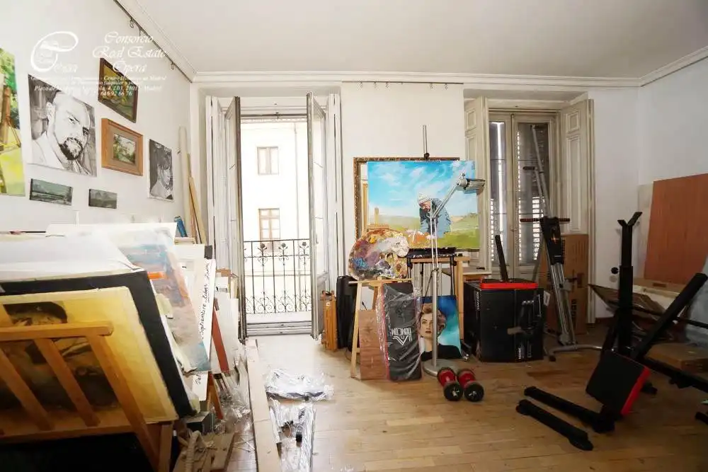 Bedroom of Flat for sale in Madrid  with Terrace and Balcony