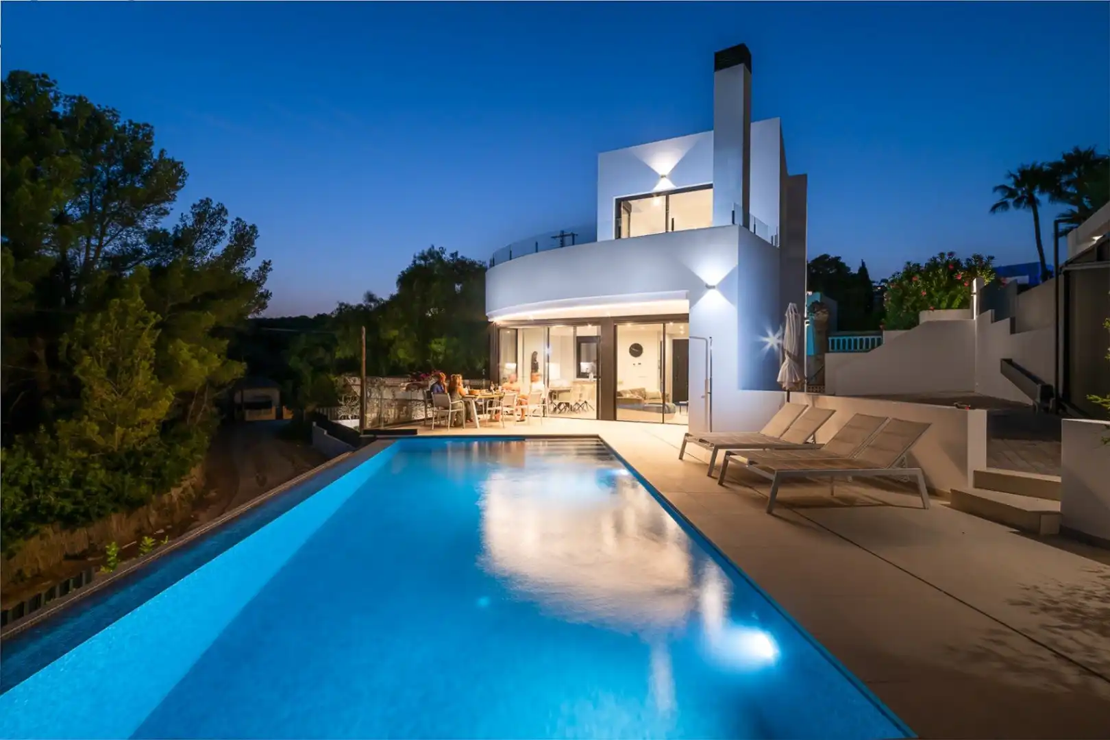 Piscina de Casa o chalet en venta en Benissa con Aire acondicionado, Amueblado y Alarma