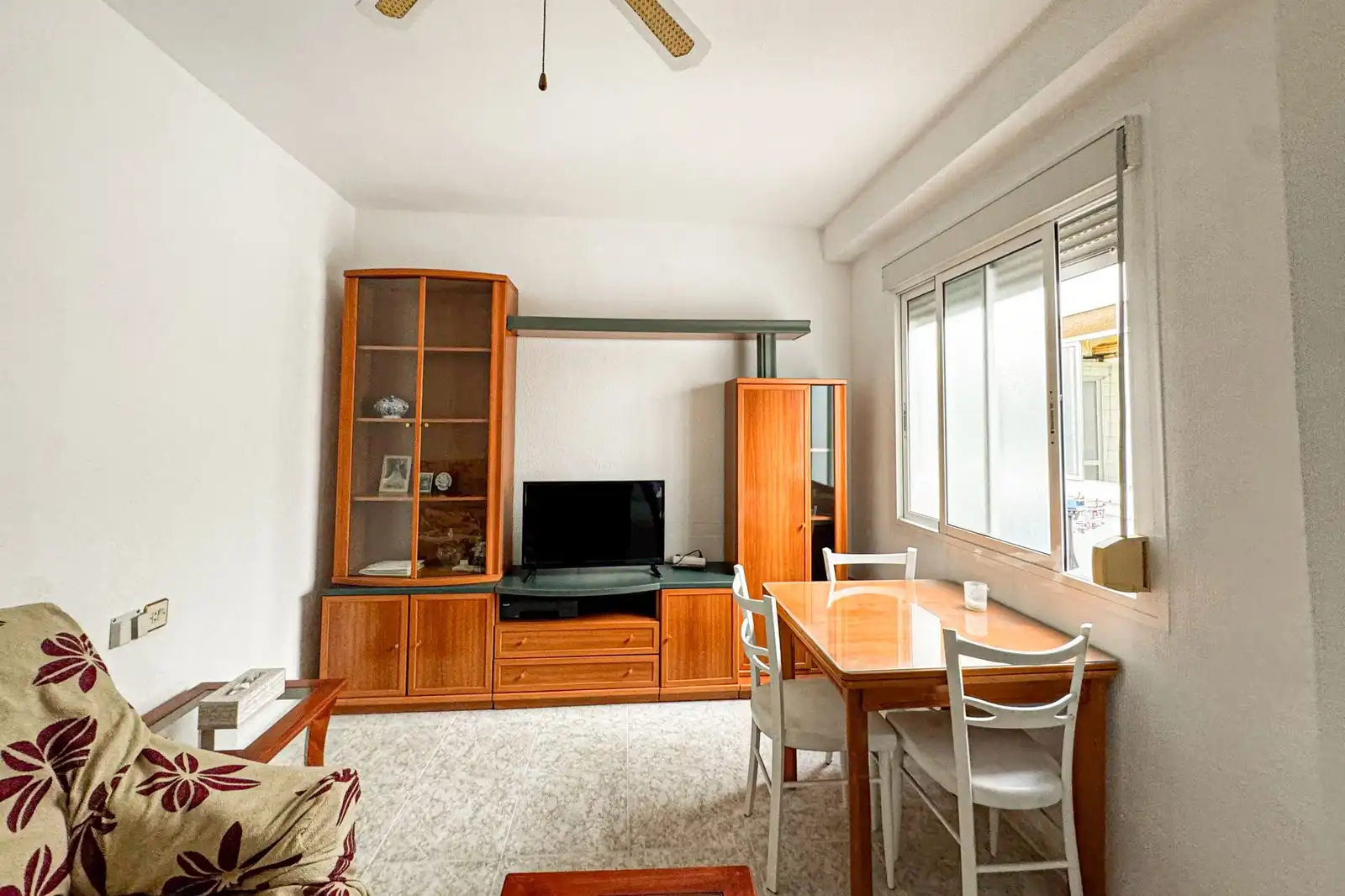 Sala de estar de Piso en venta en Almería con Terraza